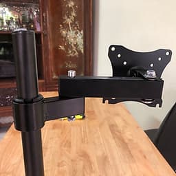 Giá treo màn hình xoay 360 độ - Chân đứng - Tay dài 23 cm, kẹp bàn, hàng nhập khẩu