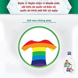 Nước Giặt Ariel Giữ Màu Túi 3.2kg - Công nghệ 3D Làm sạch sâu - Giữ màu không phai