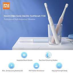 Bàn Chải Điện Tự Động Cho Người Lớn Xiaomi Mijia T100 - Trắng