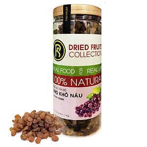 Hũ Nho Khô Nâu REAL FOOD STORE (1kg)
