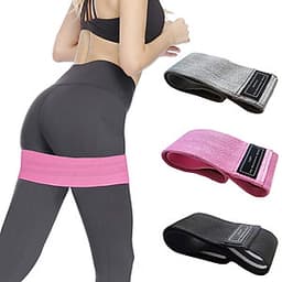 Bộ 3 Dây Kháng Lực Mini Band Gym Yoga - Dây Cao Su Miniband Tập Chân Mông