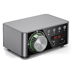 HIFI BT5.0 Digital Amplifier Mini Stereo Audio Amp 100W Dual Channel Sound Power Audio Receiver Stereo AMP USB AUX for