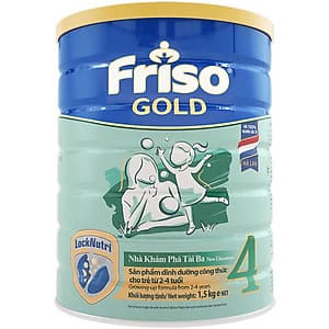 Sữa Bột Friso Gold 4 Cho Trẻ Từ 2-4 Tuổi 1500g