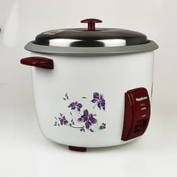 Nồi Cơm Điện 2.2L Nagakawa Nắp Rời Tiện Lợi Chống Dính Men Xám Đa Lớp An Toàn (Giao Họa Tiết Ngẫu Nhiên)- Hàng Chính Hãng