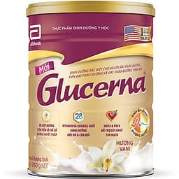 Sữa Bột Abbott Glucerna GLVLA Dành Cho Người Đái Tháo Đường Và Tiền Đái Tháo Đường (850g)