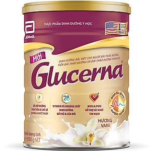 Sữa Bột Abbott Glucerna GLVLA Dành Cho Người Đái Tháo Đường Và Tiền Đái Tháo Đường (850g)