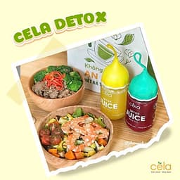 Voucher liệu trình giảm cân liệu trình 14 ngày  áp dụng trên chuỗi nhà hàng Celadetox  an toàn, không mệt mỏi được thiết kế bởi huấn luyện viên dinh dưỡng theo phương pháp eatclean
