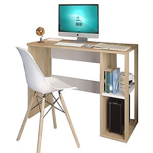 Bàn Làm Việc Kết Hợp Kệ Sách Không Phải Đứng Lên Lấy Sách Khi Học Tập Và Làm Việc