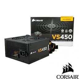 Bộ Nguồn Máy Tính Corsair Gaming VS450 Công Suất Thực  450W - 80 Plus White ( PSU Corsair Builder Series VS450 ) - HÀNG FPT PHÂN PHỐI