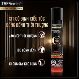 Xịt Tạo Kiểu Tóc Giữ Độ Phồng Tresemmé Compressed Micro Mist (155g)