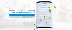 Máy Lọc Không Khí Ebraco E600 - Hệ Thống 5 Lớp Lọc Công Suất Lên Đến 72m2 - Hàng Chính Hãng