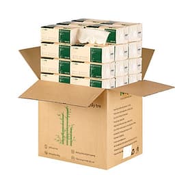 giấy ăn gấu trúc Ycool khăn giấy tre 1 thùng 30 gói 300 tờ siêu dai mềm mại