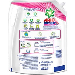 Combo 2 Túi Nước Giặt Ariel Matic Hương Downy (2.1Kg/ Túi)