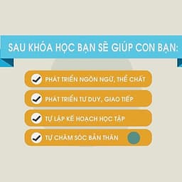  Khóa học NUÔI DẠY CON- Hành trang cho trẻ trước khi vào lớp 1- UNICA.VN