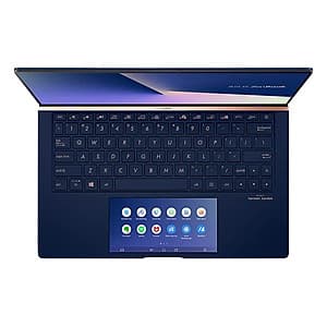 Laptop ASUS Zenbook UX434FLC-A6143T (Core i5-10210U/ 8GB LPDDR3 2133MHz/ 512GB SSD M.2 PCIE/ MX250 2GB/ 14 FHD IPS/ Win10) - Hàng Chính Hãng