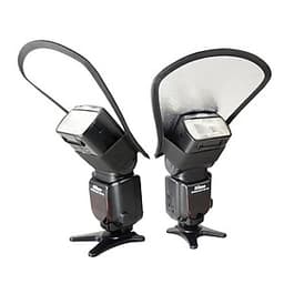 1 Tản Sáng Tay Gấu 2 Mặt Khuếch Tán Ánh Sáng Với Mặt Tráng Bạc Cho Đèn Flash Rời Máy Ảnh DSLR