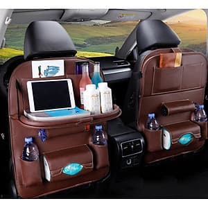 Túi Đựng Đồ Treo Sau Ghế Ô tô + Tặng Kèm Chổi Vệ Sinh Ô tô