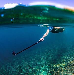 Gậy Selfie Cầm Tay Bằng Hợp Kim Nhôm Cho Camera hành trinh Gopro