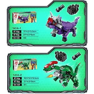 Đồ chơi lắp ráp trẻ em bằng nhựa ABS an toàn -Robot Chiến Binh Sura 553 Chi tiết - LEGO STYLE