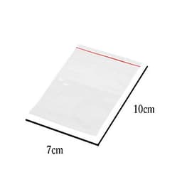 Túi Zip Đựng Thực Phẩm Trong Suốt (100 Cái 7x10cm)