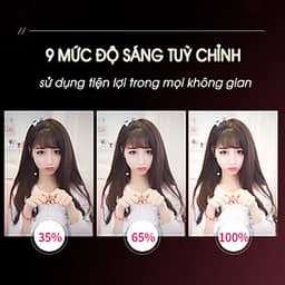 Đèn led ring livestream, chụp ảnh, makeup 26cm CN-R640