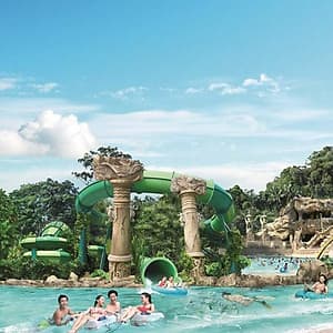 Vé Tham Quan Adventure Cove Waterpark Singapore