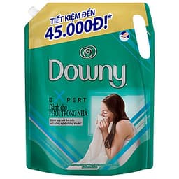 Nước Xả Vải Downy Expert Dành Cho Phơi Trong Nhà 2.4L (dạng túi)