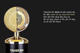 Micro Phòng Thu Âm Chuyên Nghiệp Takstar PC-K820
 - Hàng Chính Hãng
