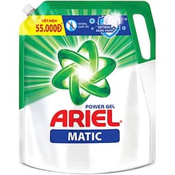 Combo 2 Túi Nước Giặt Ariel Matic Đậm Đặc (2.3kg/ Túi)