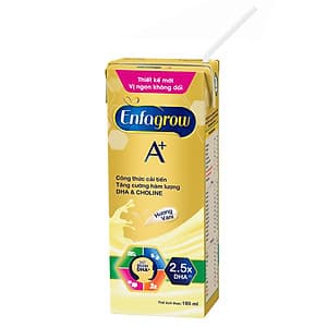 Thùng 24 Hộp Sữa Enfagrow A+4 360 Brain Plus Vanilla (180ml/Hộp)