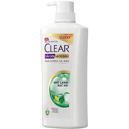 Dầu Gội Clear Mát Lạnh Bạc Hà (630g)