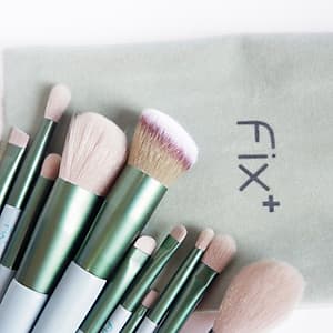 Bộ 13 Cọ Trang Điểm Chuyên Nghiệp FIX Shoptido Có Kèm Túi Vải