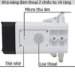  Camera Wifi Ngoài Trời_  Ceracam IP An Ninh -DK200-SF 2.0MPx Full HD- Phiên Bản Nâng Cấp Yoosee- Hàng Nhập Khẩu