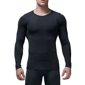 Áo Body Thể Thao Nam Dài Tay Giữ Nhiệt Tập Gym Bóng Đá Co Dãn AS11