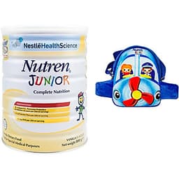 Sản Phẩm Dinh Dưỡng Y Học Nutren Junior Lon 800g + Tặng Túi Đeo Chéo Máy Bay