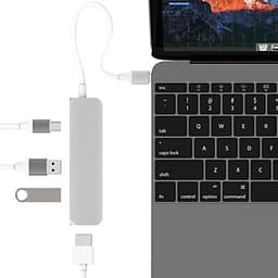 Cổng Chuyển HyperDrive USB-C Hub With 4K HDMI Support For MacBook Pro 2016 / 2017, MacBook 12" - Hàng Chính Hãng