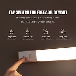 Đèn LED Không Dây Xiaomi Youpin EZVALO Với Cảm Ứng Chuyển Động Cơ Thể Người Và Cảm Biến Hồng Ngoại 1500mah Có Thể Sạc Lại USB