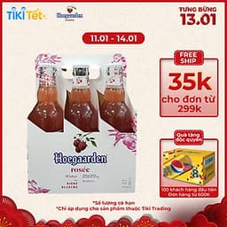 Lốc 6 Chai Bia Hoegaarden Rosée (248ml x 6 Chai)