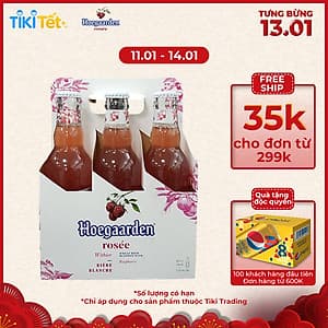 Lốc 6 Chai Bia Hoegaarden Rosée (248ml x 6 Chai)