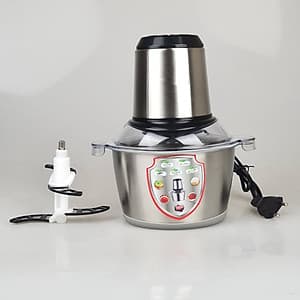 Máy xay thịt, xay cá, thực phẩm cối inox 304 dung tích 1.8L, công suất 350W xay cực nhuyễn