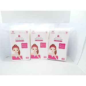 COMBO 3 GÓI  BÔNG TẨY TRANG BỀ MẶT MỊN BẠCH TUYẾT (GÓI 180 MIẾNG)