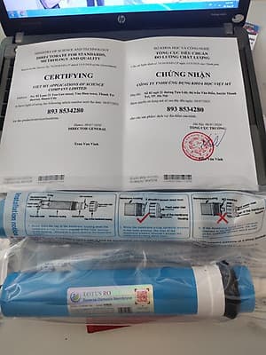 MÀNG LỌC LOTUS RO 75G CHÍNH HÃNG DÙNG CHO MÁY LỌC NƯỚC RO GIA ĐÌNH