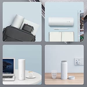 Bình Giữ Nhiệt Tích Hợp Đun Sôi Cầm Tay Xiaomi VIOMI Electric Thermos 2 in 1 - Hàng Nhập Khẩu