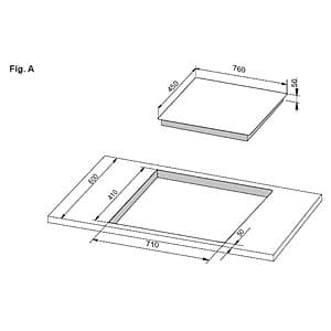 Bếp Âm Từ Đôi Hafele HC-IS772EA (76 cm) - Hàng chính hãng