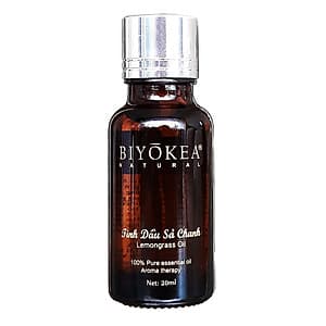 Tinh dầu Sả chanh thiên nhiên Biyokea xông phòng đuổi muỗi, xông khử mùi chai 20ml