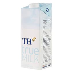 Thùng Sữa Tươi Tiệt Trùng Nguyên Chất TH True Milk (1L x 12 hộp)