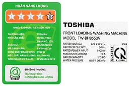 Máy giặt Toshiba Inverter 7.5 Kg TW-BH85S2V WK