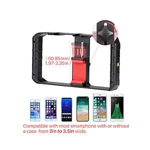 Phụ Kiện Quay Video Vlog, Khung Quay Video Cho Điện Thoại Ulanzi U-rig Pro, Tiện Lợi, Bền Vững | Hàng Chính Hãng