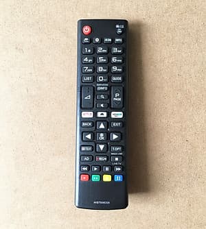 Remote Điều Khiển Dành Cho Smart TV LG, Internet TV, TV Thông Minh LG AKB75095308 (Kèm Pin AAA Maxell)