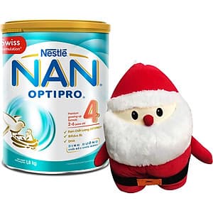 Sữa Bột Nestle NAN Optipro 4 (1.8kg) - Tặng Bộ Gối Mền Ông Già Noel